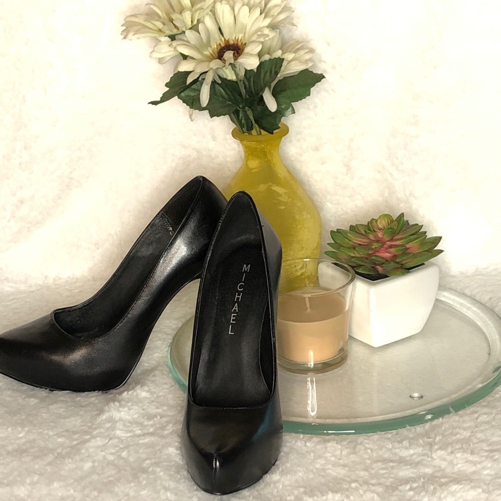 Black heels